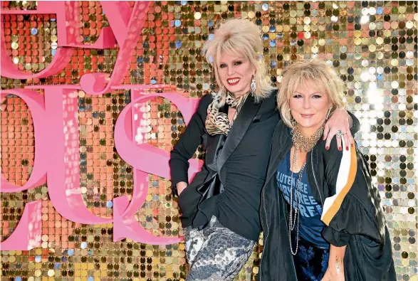  ?? PHOTO: GETTY IMAGES ?? The enduring appeal of Patsy and Edina, played by Joanna Lumley and Jennifer Saunders, continues in Absolutely Fabulous: The Movie.