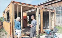  ?? TORONTO HOME SHOWS ?? Kathy Ratchford is building a shipping container model home to debut at the Toronto Fall Home Show running Friday to Sunday.