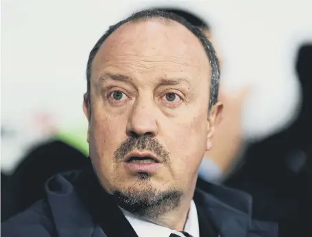  ??  ?? Rafa Benitez.