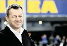  ?? EPA ?? Kunden sollen Option für Miete haben: Ikea-CEO Jesper Brodin.