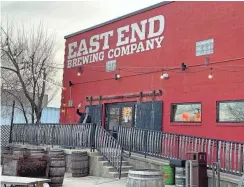  ?? ?? Owner Scott Smith welcomes visitors to East End Brewing Company, one of Pittsburgh's oldest craft breweries.