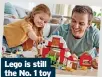  ?? ?? Lego is still the No. 1 toy