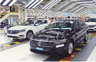  ??  ?? Impuestos. Fue la Volkswagen, empresa que más le condonaron por un monto de mil 648 millones de pesos.