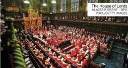  ?? ?? The House of Lords Alastair Grant – WPA Pool/getty images