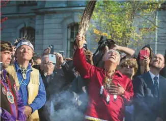  ?? JACQUES NADEAU LE DEVOIR ?? Réparer l’injustice subie, c’est faire réellement tabula rasa des structures colonialis­tes en misant sur une autre vision du monde.