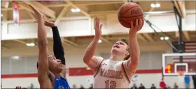  ?? AIMEE BIELOZER — FOR THE MORNING JOURNAL ?? Fairview’s Luke Howes, against Lutheran East on Feb. 18.