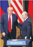  ??  ?? Američka javnost ogorčena je na Trumpa – kažu Putin ga je u Helsinkiju ‘pospremio u mali džep’