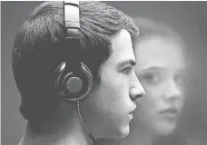  ?? RAZORBILL ?? Dylan Minnette and Katherine Langford star in the 13 Reasons Why series on Netflix.