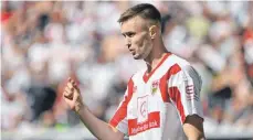  ?? FOTO: SVEN SIMON/IMAGO ?? Die Transferpl­anungen des VFB Stuttgart hängen stark mit der Zukunft von Sasa Kalajdzic zusammen.