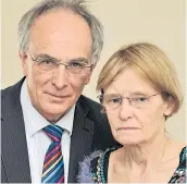  ??  ?? Tory MP Peter Bone and his wife Jenny