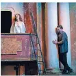  ?? FOTO: WIL VAN IERSEL ?? Larisa Akbari, und Alexey Sayapin in „Romeo und Julia“.