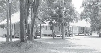  ??  ?? The cabins at Rewa Eco Lodge (Wilderness Explorers photo)