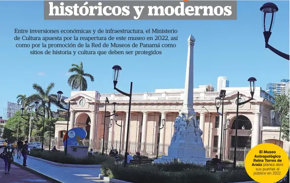  ??  ?? Cedida
Cedida
El Museo Antropológ­ico Reina Torres de Araúz planea abrir sus puertas al público en 2022.