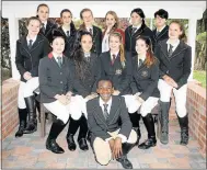  ??  ?? HORSE SENSE: The successful Victoria Park High School equestrian team at the Sanesa league
