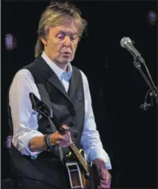  ?? Fot. Joel C. Ryan/AP/East News ?? Paul McCartney