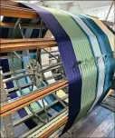  ?? ?? The collaborat­ion between Whitchurch Silk Mill and Jane Austen’s House is helping to breathe new life into the critically endangered craft of silk ribbon weaving. Right: Whitchurch Silk Mill is six miles from Jane Austen’s birthplace.