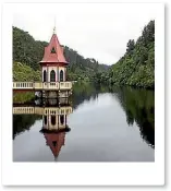  ??  ?? The reservoir in Zealandia.