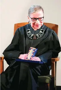  ?? REUTERS ?? Ginsburg sirvió durante 27 años en el alto tribunal