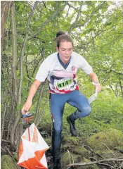  ??  ?? Grit Grace Molloy was third in the women’s race