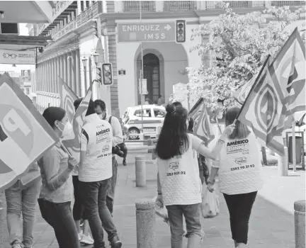  ?? JESÚS ESCAMIROZA ?? Campañas deberán seguir normas sanitarias contra el Covid.