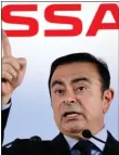  ??  ?? Former Nissan chairman Carlos Ghosn is facing prosecutio­n in Japan