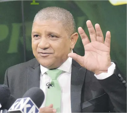  ?? Picture: Gallo Images ?? MAN WITH A PLAN. Allister Coetzee is confident the Boks can overcome a flyhalf crisis.