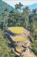  ??  ?? El Parque Arqueológi­co Teyuna de ‘Ciudad Perdida’ es considerad­o sitio sagrado para los cuatro pueblos indígenas de la Sierra.