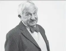  ?? BBC ?? John Bluthal, who died Nov. 15 at the age of 89, was famously boring as the bow-tied Frank Pickle on the BBC sitcom The Vicar of Dibley.