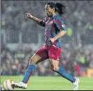  ?? FOTO: PEP MORATA ?? Ronaldinho El ‘10’ sonriente