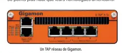  ?? ?? Un TAP réseau de Gigamon.