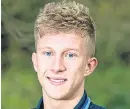  ??  ?? Ross McCrorie: kept his place in Rangers’ first team.