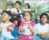  ?? PICTURE / SUPPLIED ?? Children learning te reo through waiata — their elders can too.