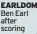  ?? ?? EARLDOM Ben Earl after scoring
