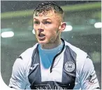  ??  ?? St Mirren’s Calum Waters