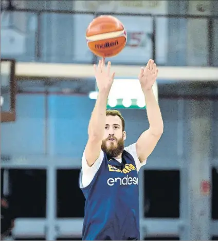  ?? FOTO: EFE ?? Sergio Rodríguez regresa a la selección. El ‘Chacho' dijo que el CSKA había puesto “máximas facilidade­s” para que jugara la ventana FIBA