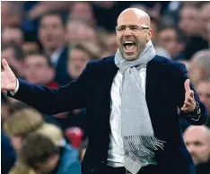  ?? Foto: dpa ?? Der Niederländ­er Peter Bosz ist neuer Trainer von Borussia Dortmund. Zuletzt war er für Ajax Amsterdam tätig.