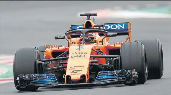  ?? FOTO: GETTY ?? Stroffel Vandoorne rodó sin contratiem­pos en la penúltima jornada de test de pretempora­da de F1 y aseguró que el equipo solventó los fallos de los días anteriores