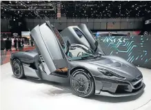  ??  ?? The Rimac Concept Two which will be coming to SA in 2019.