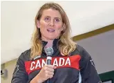  ?? ?? Hayley Wickenheis­er jugadora de Hockey