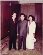  ?? MAGNOLIA PICTURES ?? From left: Shin Sang-ok, Kim Jong-il and Choi Eun-hee in