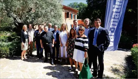  ?? (Photos Frank Muller) ?? Les nouveaux marchés sont multiforme­s dans le Var, en témoignent les directions prises par les partenaire­s du Club Eco qui se sont réunis au Domaine de la Bégude, vendredi, un havre d’authentici­té autour des vins de Bandol, à Camp-du-Castellet.