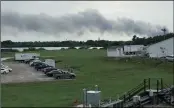  ?? PICTURE: ASSOCIATED ?? Smoke rises from a SpaceX launch site yesterday, at Cape Canaveral, Florida. Nasa said SpaceX was conducting a test firing of its rocket when a blast occurred.