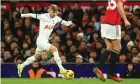  ?? ?? Timo Werner has been handed a chance to resurrect his Premier League career on loan from RB Leipzig. Photograph: Kieran McManus/Tottenham Hotspur FC/Shuttersto­ck