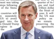  ??  ?? Jeremy Hunt announced task force