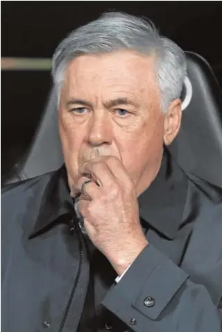  ?? // ABC ?? Carlo Ancelotti, durante el clásico