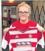  ??  ?? New challenge Kodie Hay has signed for Hamilton Accies WFC and will now face sister Brogan for the first time as senior players