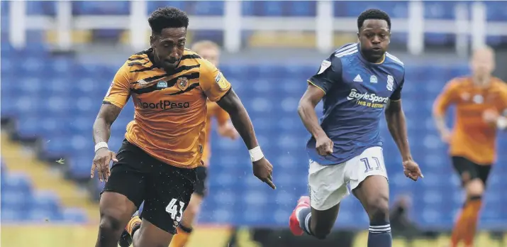  ?? ?? Mallik Wilks in action for Hull City. Photo: David Rogers/Getty Images.