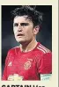  ??  ?? CAPTAIN Man United defender