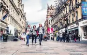  ??  ?? Envy . . . Buchanan St is a popular fashion and retail hub.