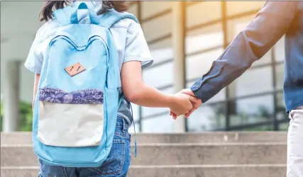  ??  ?? Whether a child is able to enroll at the beginning of the school year or has to adapt mid-year, Dr. Olaf Jorgenson, Head of School at the private Almaden Country Day School in San Jose, says that parents can help ease the transition.